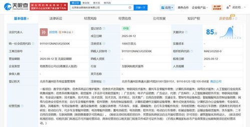 哈啰出行在京成立網絡科技新公司，注冊資本達1000萬美元聚焦信息技術咨詢