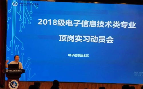 電子信息技術(shù)系技術(shù)類專業(yè)頂崗實習動員會 開啟信息技術(shù)咨詢服務(wù)實踐新篇章